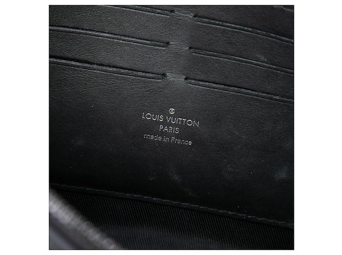 Borsa a tracolla portafoglio Soft Trunk Louis Vuitton Monogram Taurillon nera Nero - vista 5