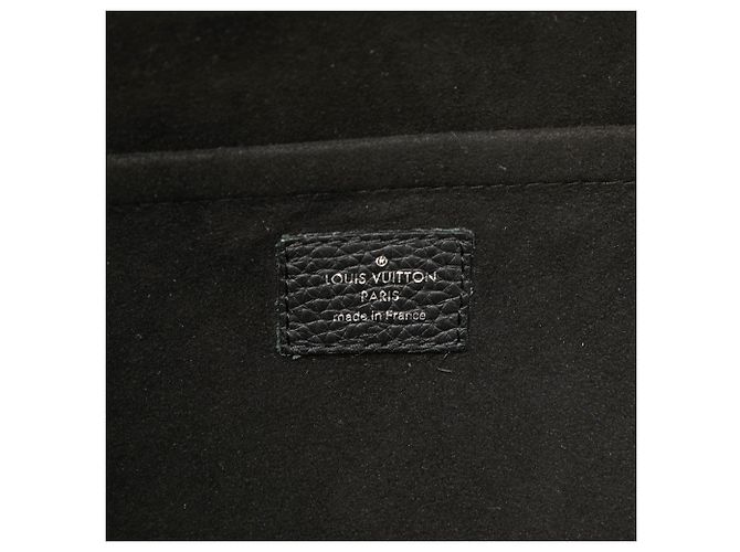 Borsa Clutch Louis Vuitton Pochette Jour GM in pelle Taurillon nera Nero - vista 5