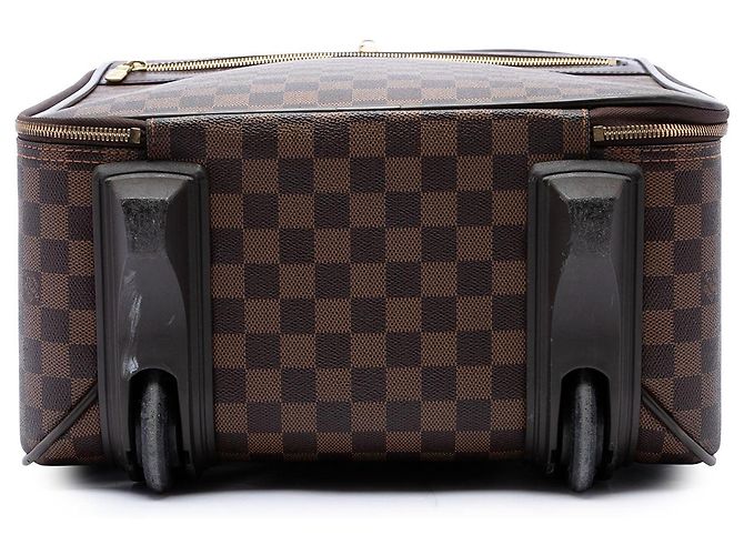 Borsa da viaggio Pegase 45 Damier Ebene Louis Vuitton marrone - vista 3