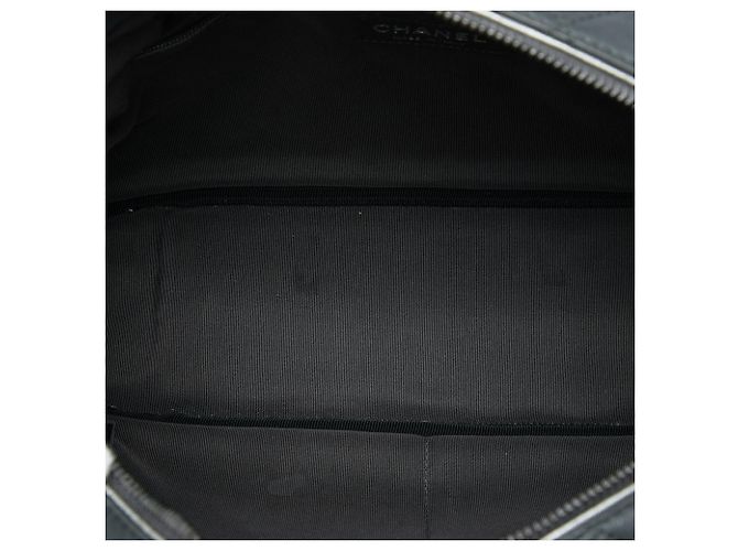 Chanel Medium CC Bicolor gesteppte Kalbsleder Chain Camera Bag in Grau - Ansicht 4