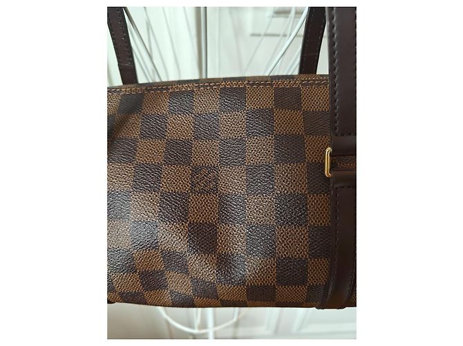 Louis Vuitton Papillon 30 Damier Ebène Tasche Braun Damier ebene - Ansicht 2