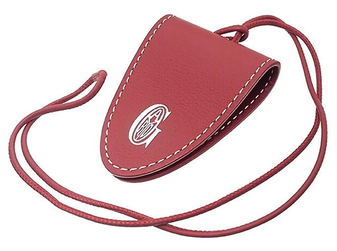 Clip per borsa in pelle rossa Goyard Rosso - vista 2