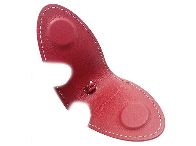 Clip per borsa in pelle rossa Goyard Rosso - vista 5