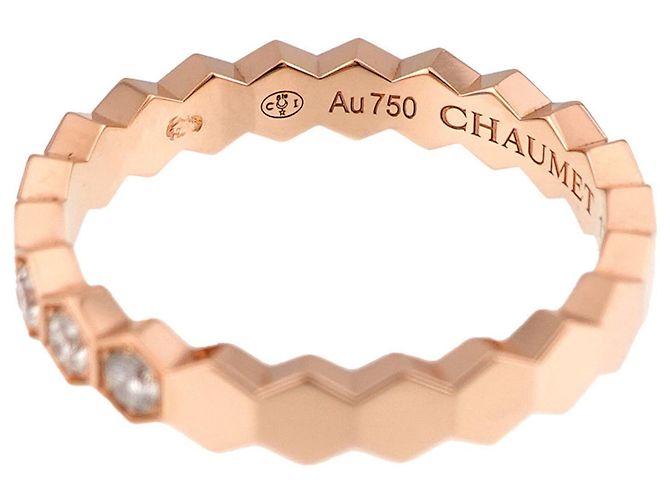 Anello Chaumet Bee My Love in oro rosa - vista 3