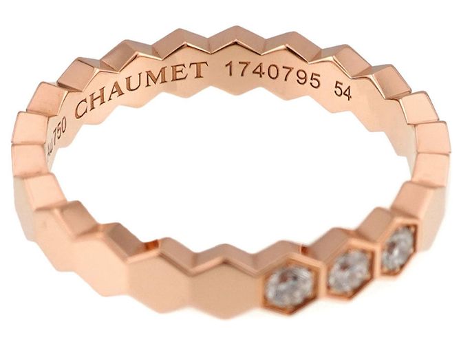 Anello Chaumet Bee My Love in oro rosa - vista 4