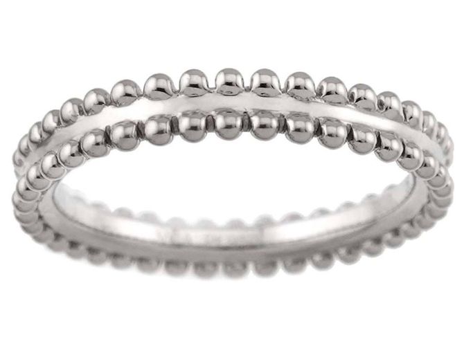 Anillo Alianza Ester de Platino Van Cleef & Arpels - vista 2