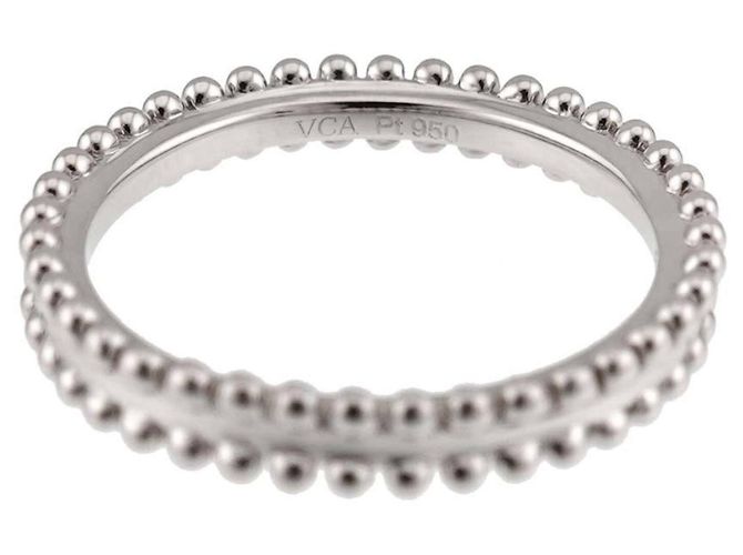Anillo Alianza Ester de Platino Van Cleef & Arpels - vista 3