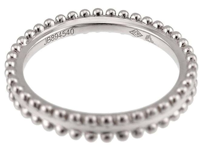 Anillo Alianza Ester de Platino Van Cleef & Arpels - vista 4