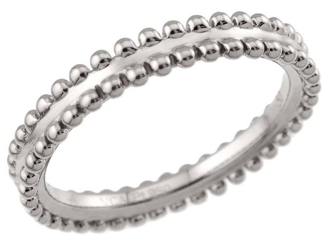 Anillo Alianza Ester de Platino Van Cleef & Arpels - vista 6