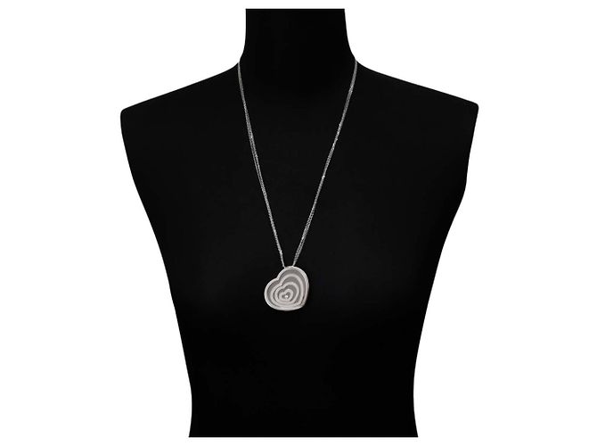 Collar Chopard Happy Spirit Heart Diamond - vista 10