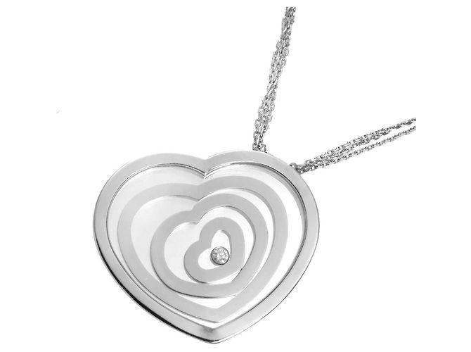 Collar Chopard Happy Spirit Heart Diamond - vista 2