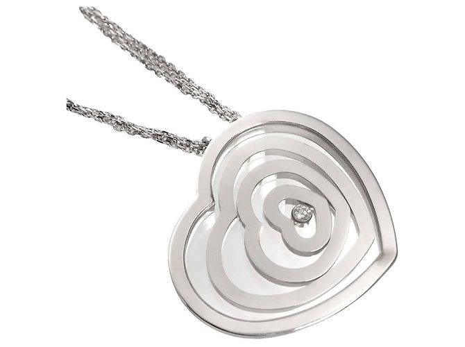 Collar Chopard Happy Spirit Heart Diamond - vista 4