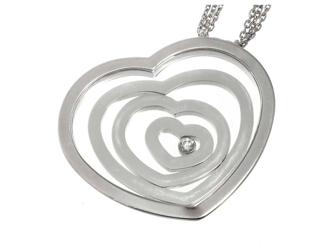Collar Chopard Happy Spirit Heart Diamond - vista 8