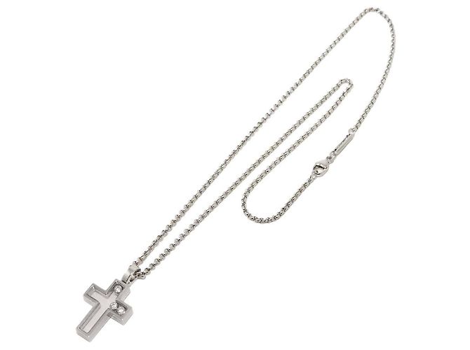 Colar Cruz Chopard Happy Diamonds - vista 3