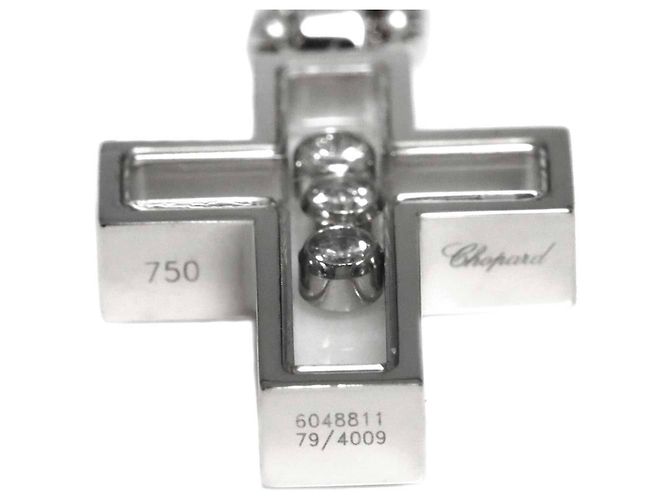Colar Cruz Chopard Happy Diamonds - vista 5