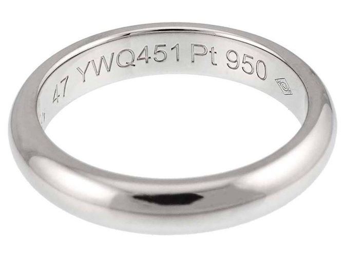 Cartier 1895 Classic Platinbandring - Ansicht 4