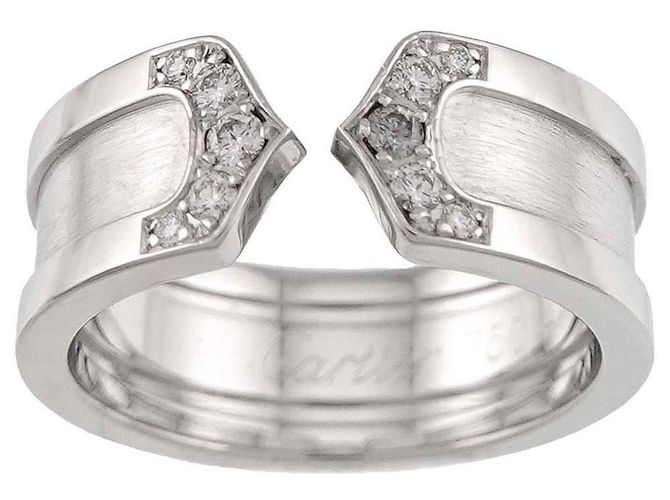 Cartier C2 Small SM #47 Diamantring - Ansicht 2