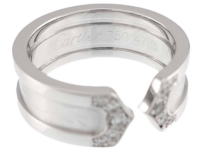 Cartier C2 Small SM #47 Diamantring - Ansicht 3