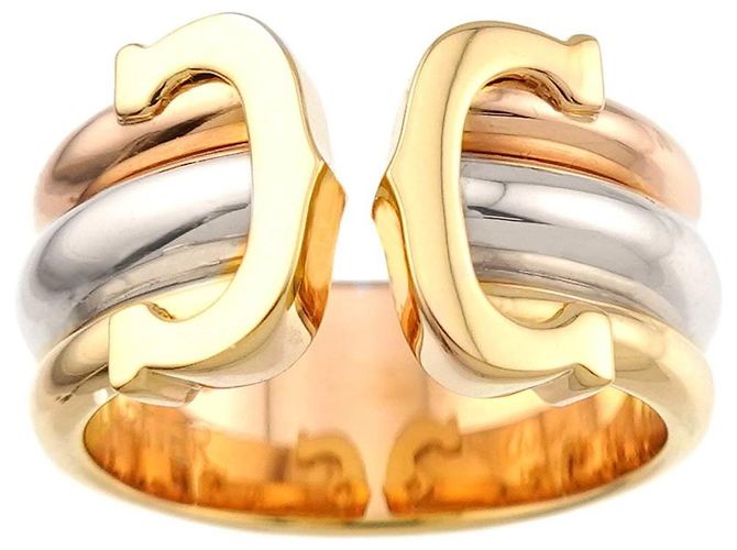 Anello Cartier C2 #48 Tricolore - vista 2