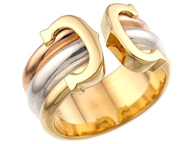 Anello Cartier C2 #48 Tricolore - vista 4