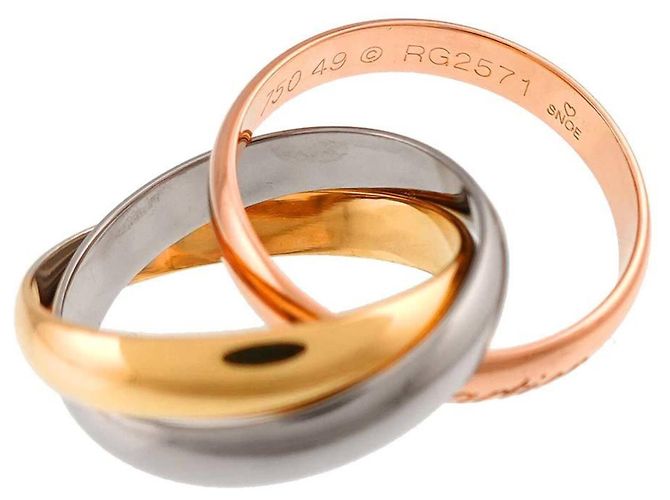 Anillo Cartier Trinity MM - vista 3