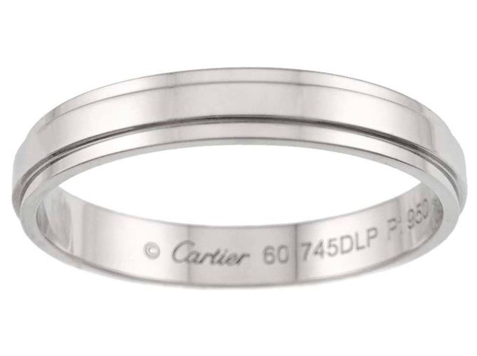 Cartier d'Amour Platinum Band Ring - view 2