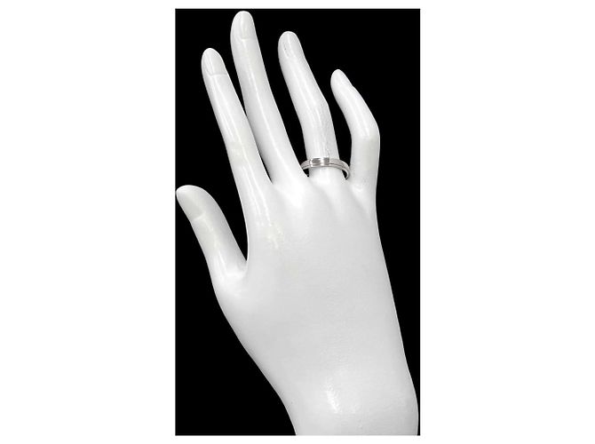 Cartier d'Amour Platinum Band Ring - view 7
