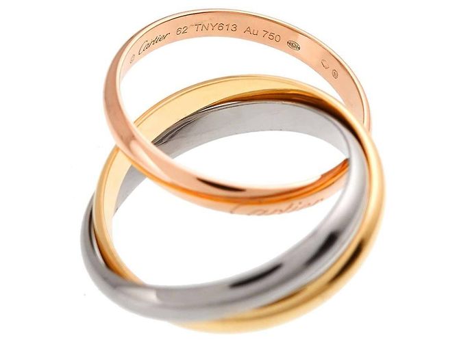 Anillo Cartier Trinity MM Triple Band Ring - vista 3