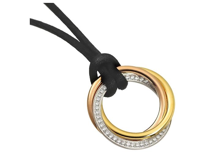Collar Cartier Trinity Diamantes - vista 3