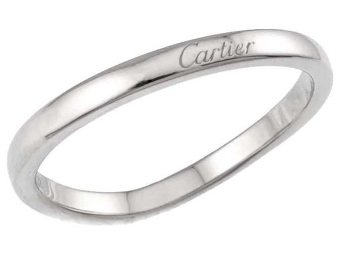 Cartier Ballerina Curve Ring aus Platin - Ansicht 4