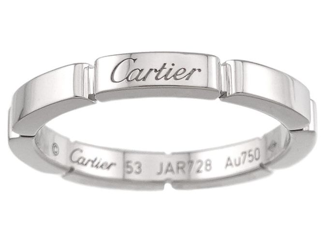 Cartier Maillon Panthère Ring in 18K Weißgold - Ansicht 2