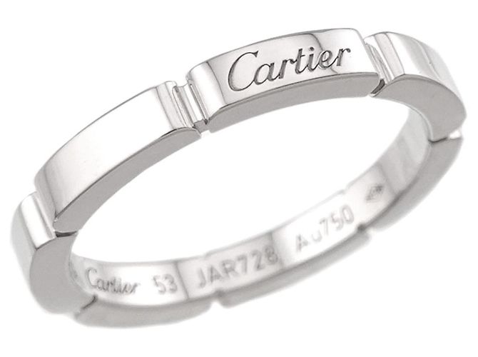 Cartier Maillon Panthère Ring in 18K Weißgold - Ansicht 5