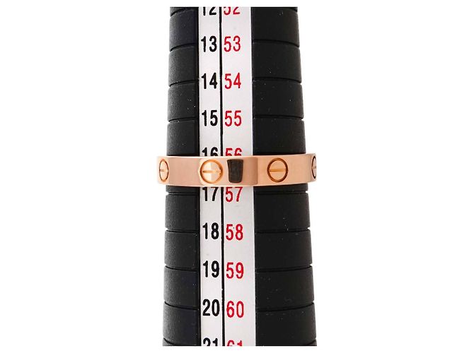 Anello Mini Love Cartier in oro rosa 18K - vista 5