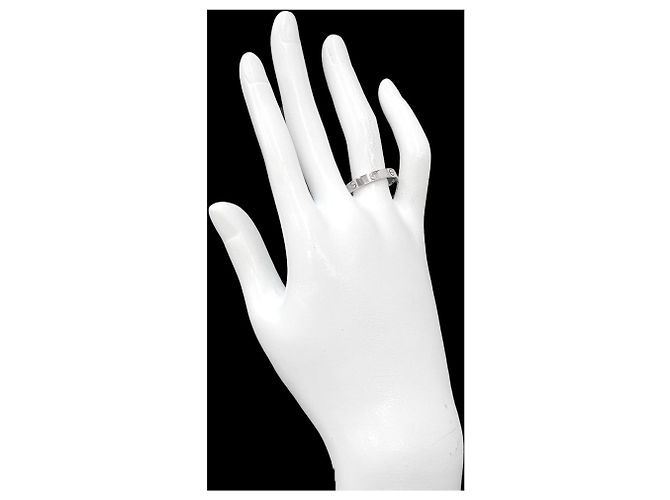 Anello Mini Love Cartier in oro bianco 18K - vista 6