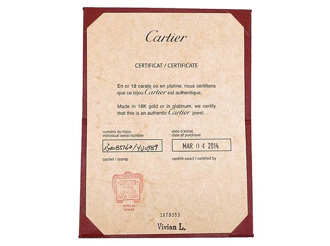 Anello Mini Love Cartier in oro bianco 18K - vista 7
