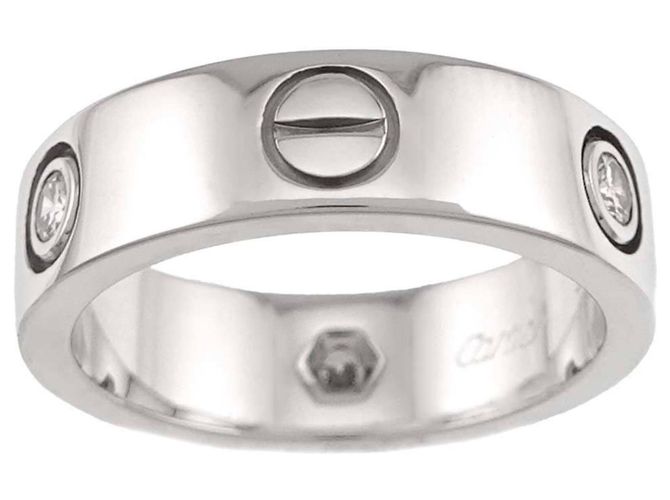 Anello Love Cartier in oro bianco 18K - vista 2