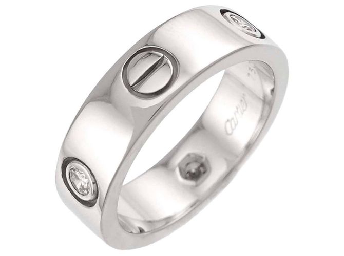 Anello Love Cartier in oro bianco 18K - vista 5