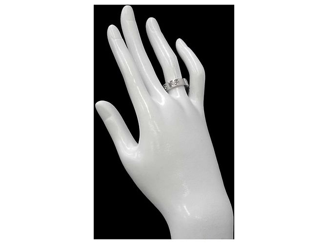 Anello Love Cartier in oro bianco 18K - vista 7
