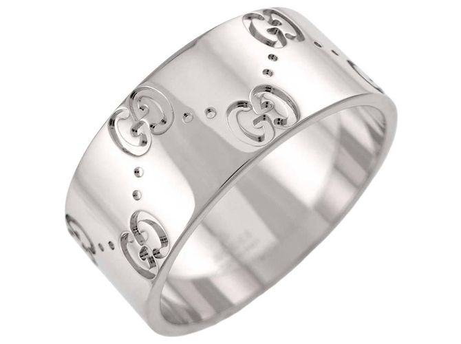 Gucci Icon breiter Ring aus 18K Weißgold - Ansicht 5