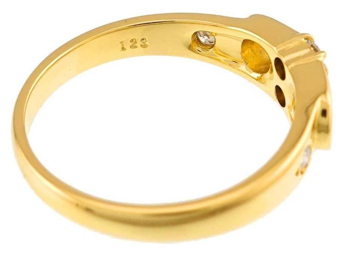 Christian Dior Ring aus 18K Gelbgold - Ansicht 4