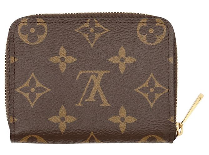 Porta-moedas Louis Vuitton Monogram Marrom - vista 3