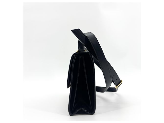Gucci Zumi Leather Small Negro - vista 4
