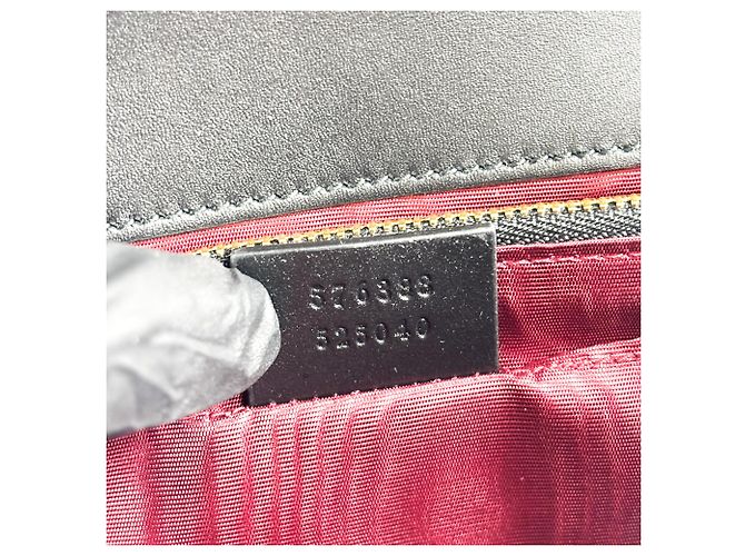 Gucci Zumi Leather Small Negro - vista 7