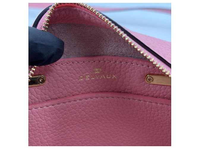 Delvaux Cool Box Leather Nano Pink - Ansicht 6