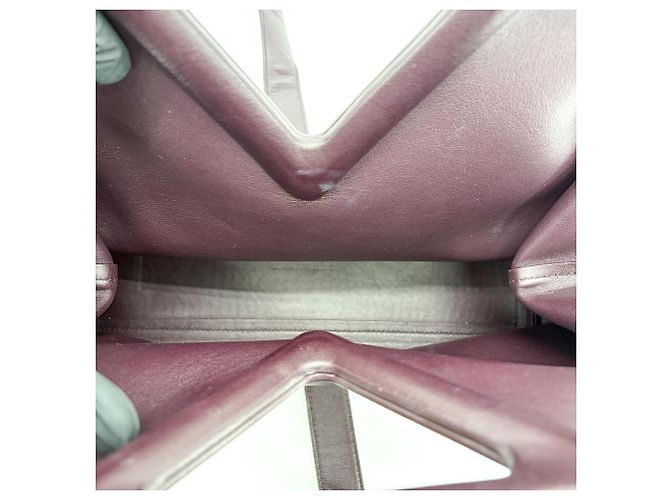Bottega Veneta Point Leather Medium Roxo - vista 5