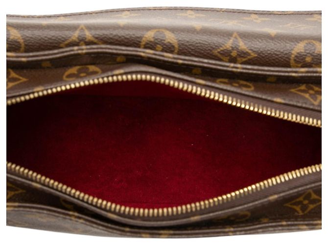 Louis Vuitton Monogram Vivacite MM Schultertasche Braun - Ansicht 4
