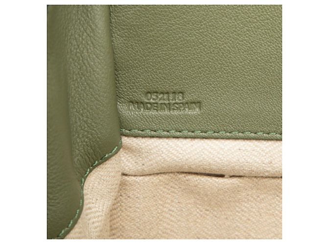 Bolso de mano/Bolso de hombro Loewe Hammock Mini Verde - vista 6