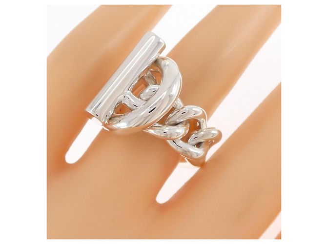 Ring Bague Croisette Hermès - vue 5