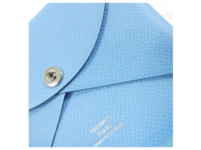 Hermès Monedero Hermes Calvi Duo Azul claro - vista 3