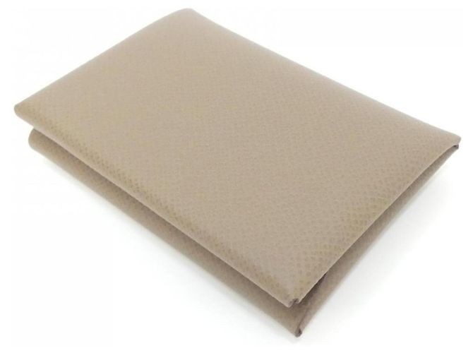 Porta-moedas Calvi Duo Hermès em cinza Etoupe Taupe - vista 2